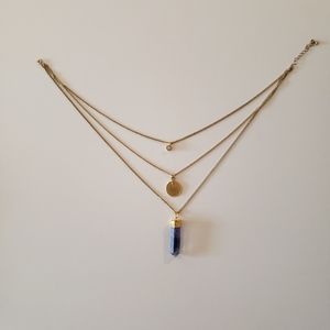 3 Chain Gold Necklace